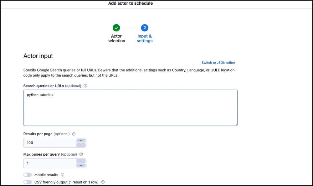 apify add actor
