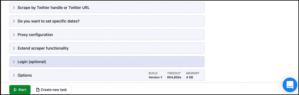apify keywords and hashtags
