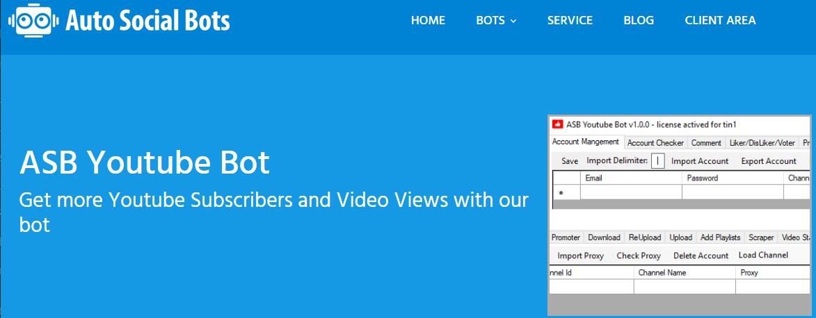 auto social bots
