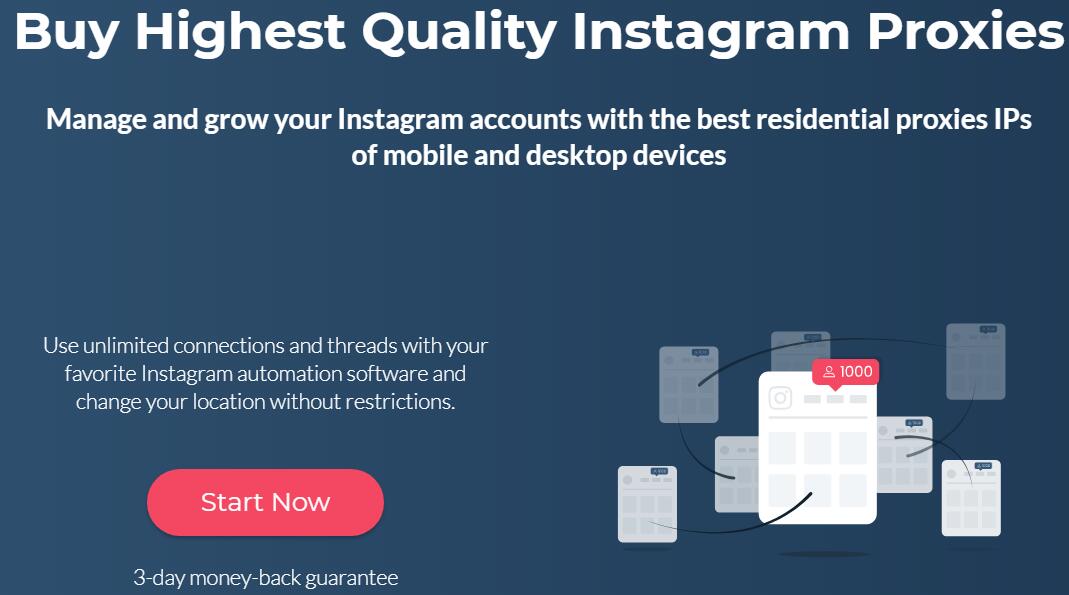 buy Instagram Proxies from smartproxy