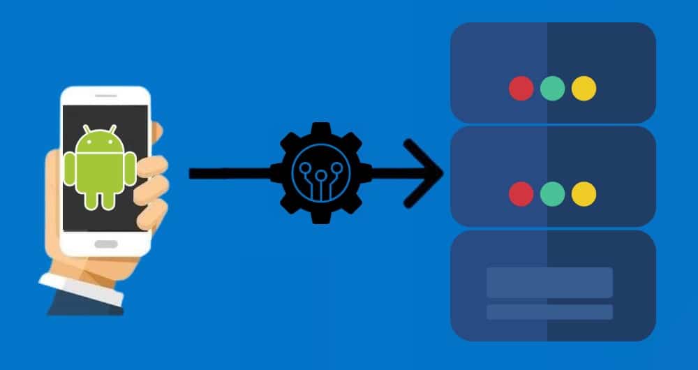convert an Android device into a proxy server