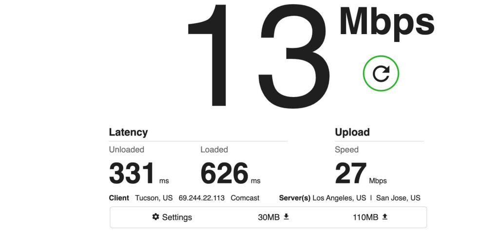 fast.com tool proxies nimbleway