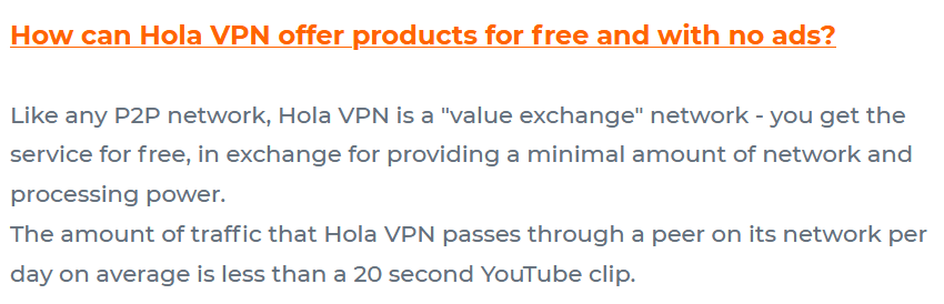 hola p2p network