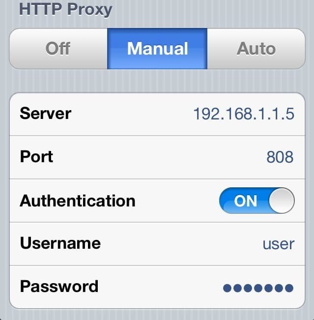 iPhone IP Authentication