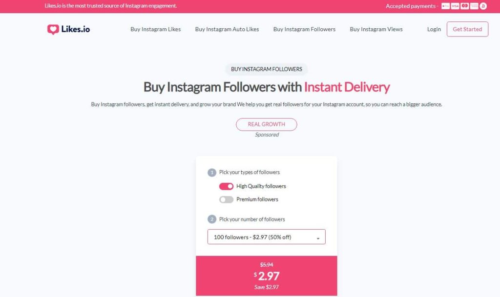 likes.io buy instagram followers