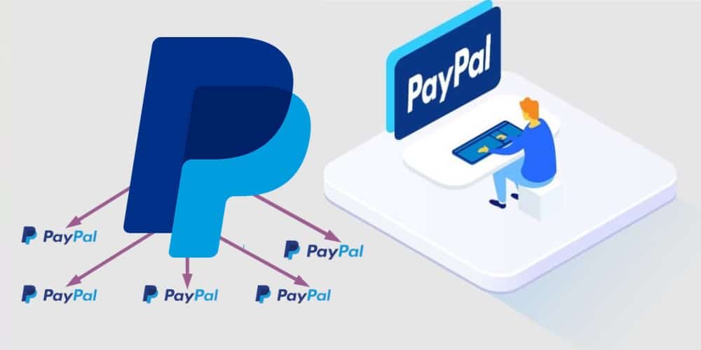 multiple payapl account creation methods