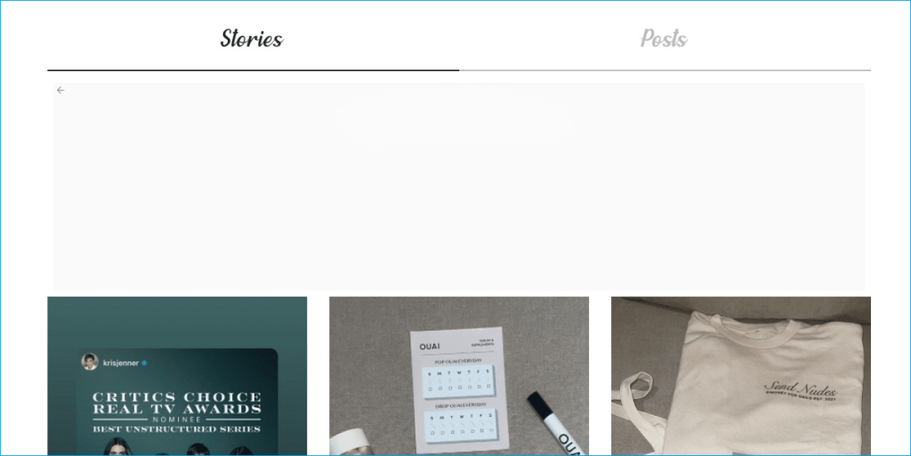process and collect all of the stories