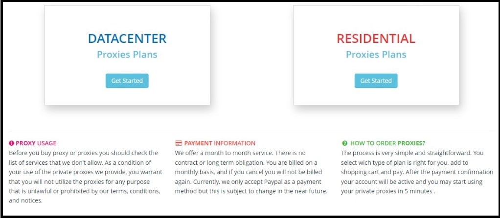proxy subscription