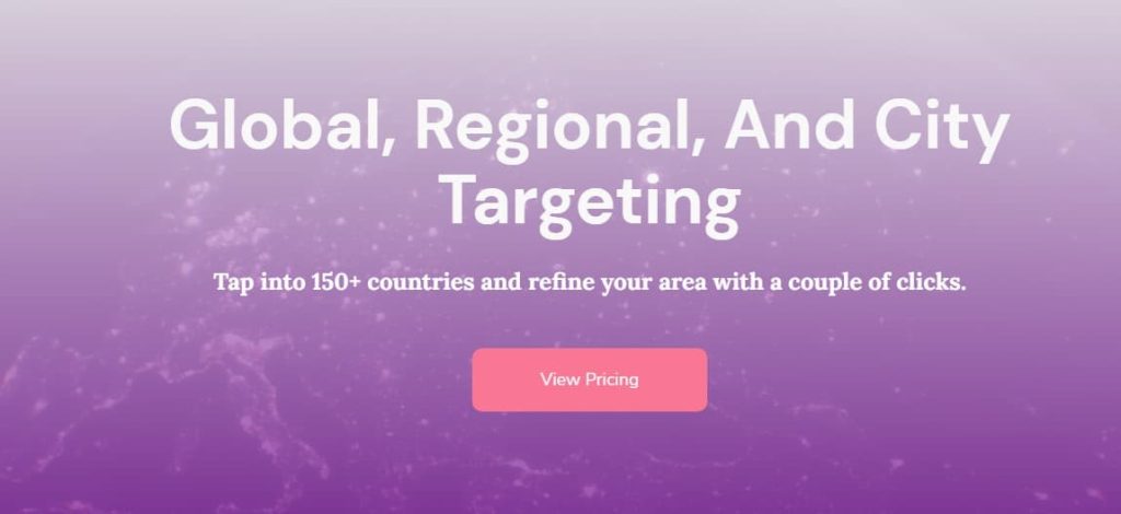 proxyempire Geo-Targeting Options