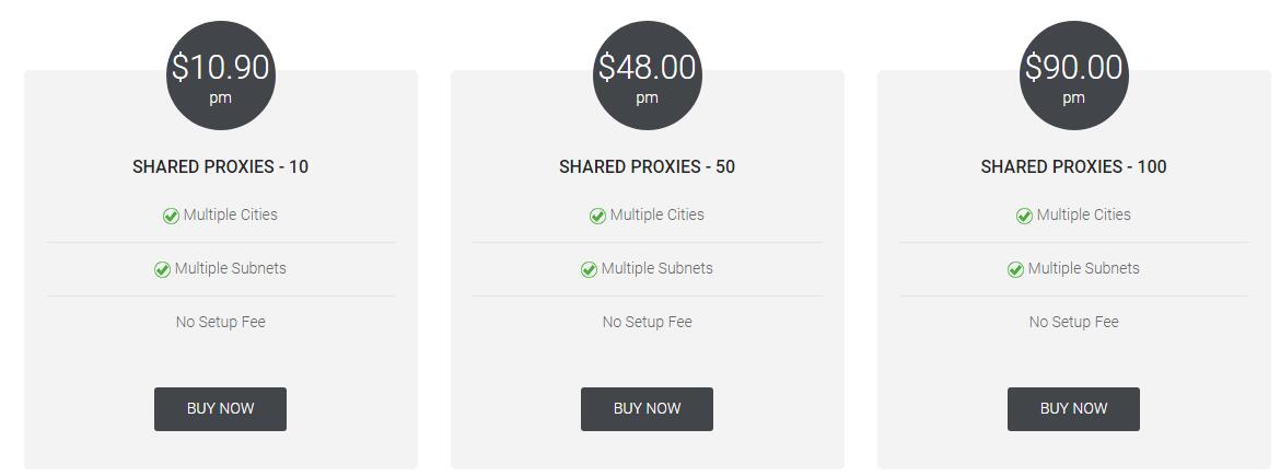 shared proxies of highproxies