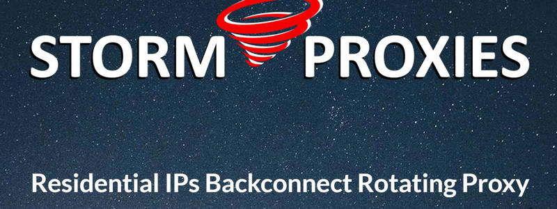 stormproxies Residential IP Proxy