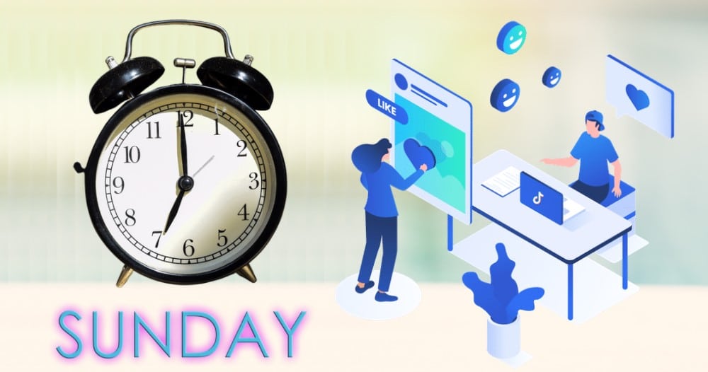 Best Time to Post on TikTok on Sunday
