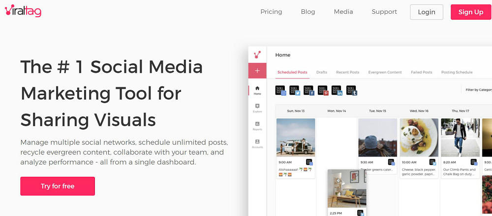 viraltag for Instagram automation