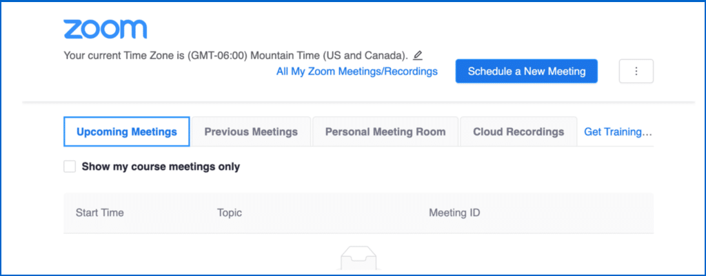 zoom meeting